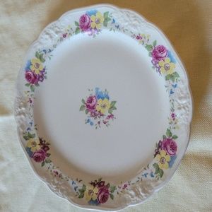 Chelsea plate~Tea Rose pattern